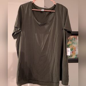 Women's Olive Green T-Shirt
